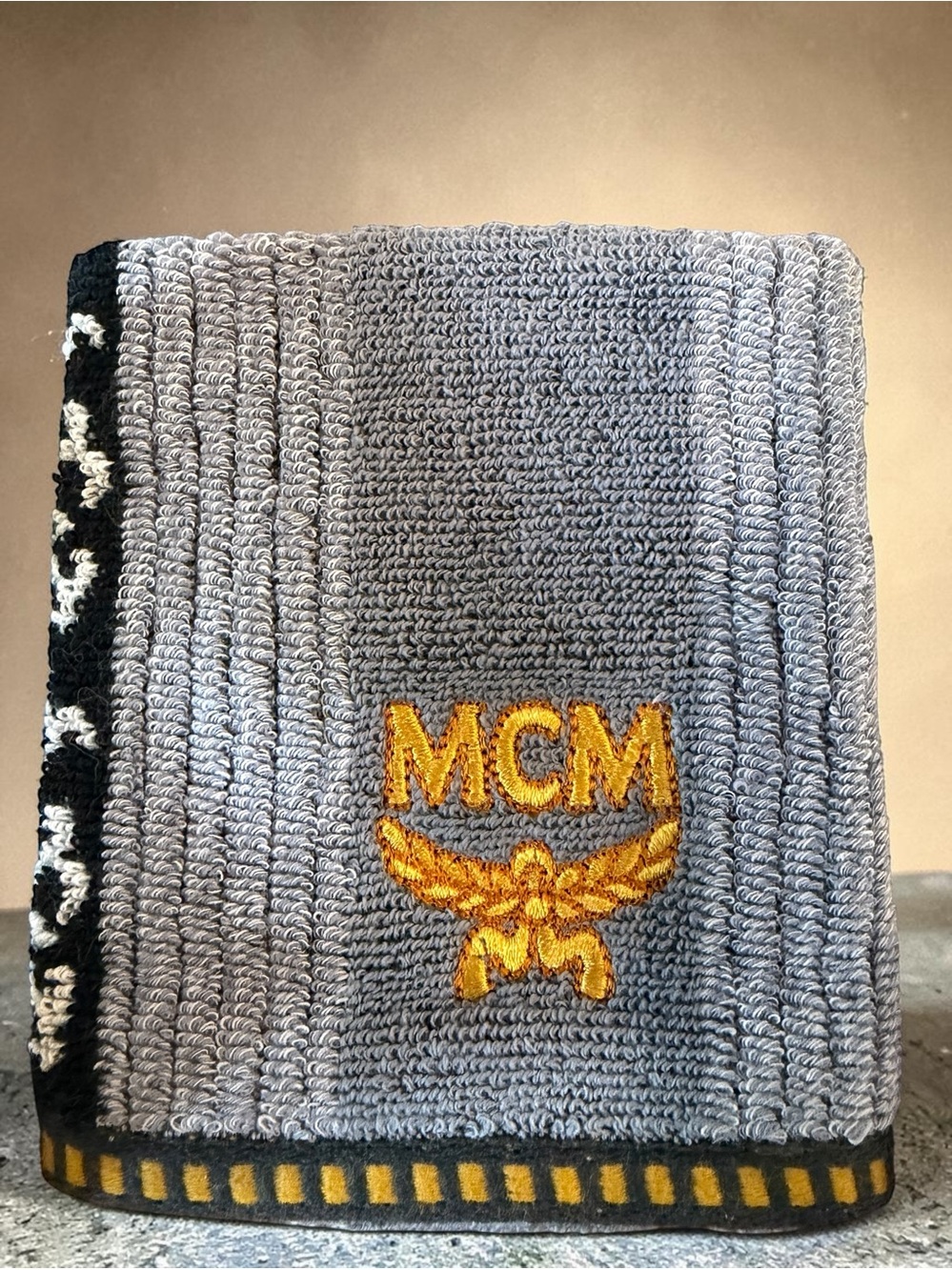 Vintage MCM Washcloth/Hand Towel Gift Set With Box - Picture 3 of 5